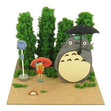 Totoro Bus Stop and Studio Ghibli Mini Mp07-03 (Paper Craft)