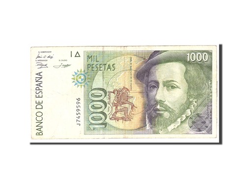 Billet espagne 1000 pesetas - billet,,