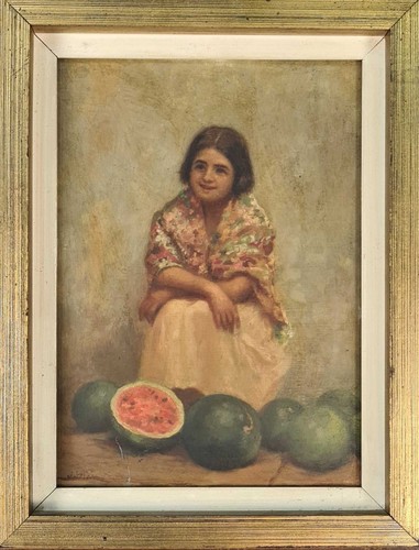 Fille avec des - avec,