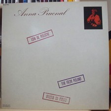 ANNA PRUCNAL LOIN DE LA POLOGNE FRENCH LP DISQUES RCA 1983