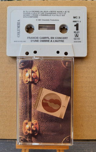 Cassette audio francis - k7,