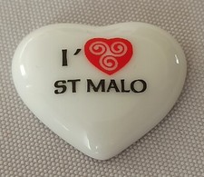 Fève J'aime Saint Malo