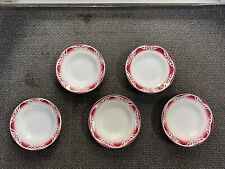 lot 5 assiettes creuses Digoin