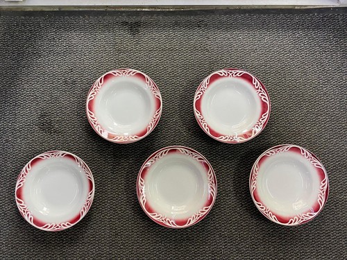 Lot assiettes creuses digoin - assiettes,