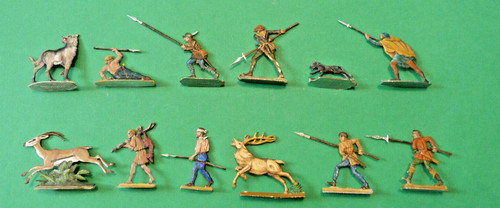 Plats étain zinnfiguren - zinnfiguren,
