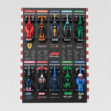 LEGO F1 Display Stand 50x70 cm