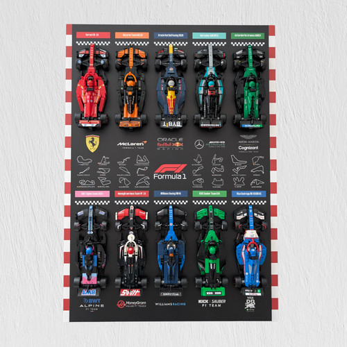 Lego display stand 50x70 cm - f1,