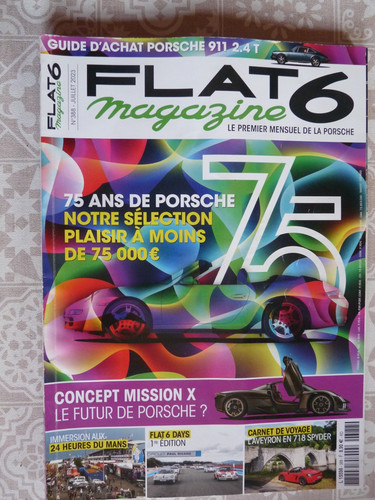 Flat magazine 388 porche - flat,