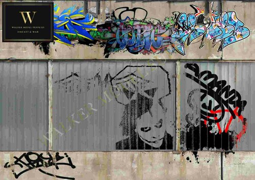 Autocollant mur garage - autocollant, de