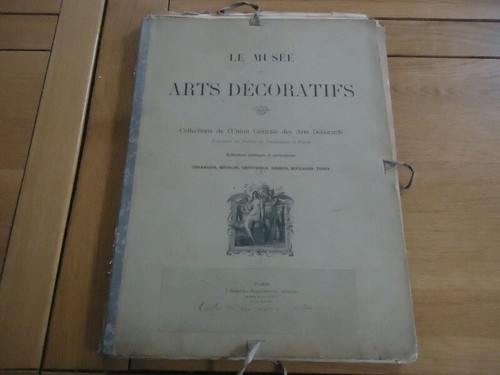 Rare musee des arts decoratifs - des,