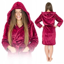Peignoir Microfibre Bordeaux