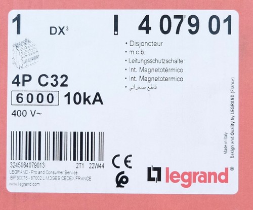Legrand 4079 disjoncteur - legrand,