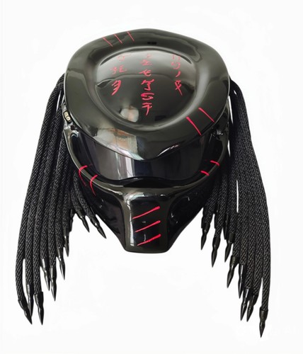 Custom predator moto helmet - moto,