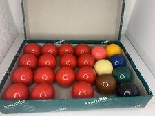 Boules de billard Aramith - billes billard Snooker - 22 Boules - 52mm - Très Bon