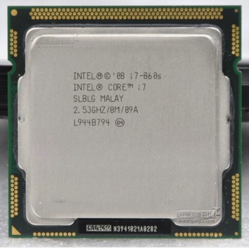 Intel core 860s - intel, i7-860s
