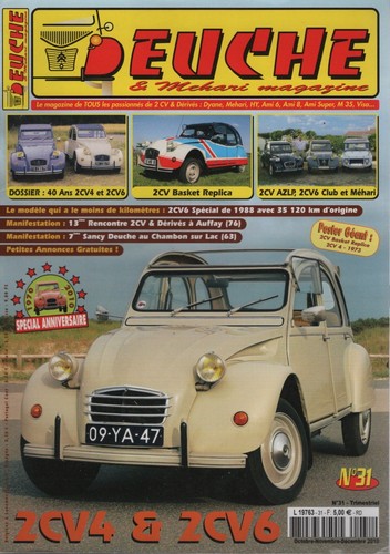 Deuche mehari magazine 31 - mehari,