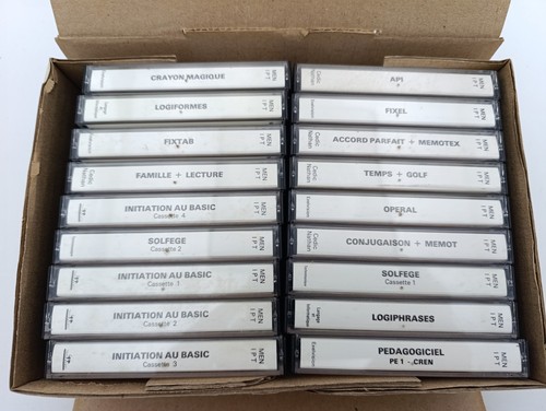 Lot cassettes exl100 - lot,