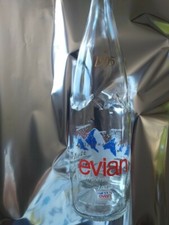 BOUTEILLE VERRE COLLECTOR EVIAN  - Année 1995 - vide