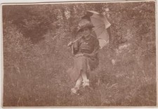 Photo ancienne jeune femme - ancienne,