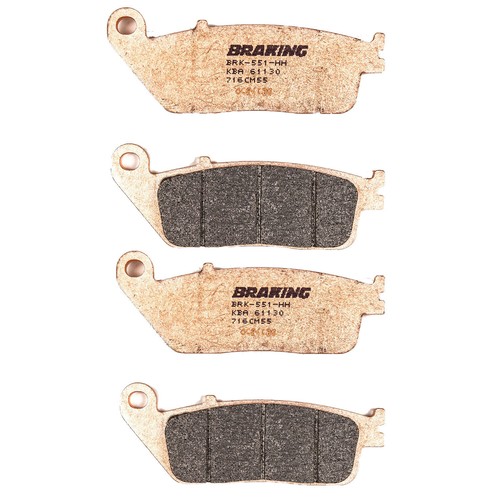 Kit plaquettes frein - kit,