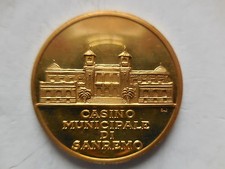 Médaille casino de Sanremo 3 tournoi de bridge 1968