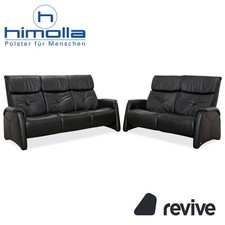 Himolla 4978 Canapé En Cuir Trois Places & Deux Places Anthracite Gris Foncé