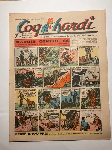 Coq hardi 3eme - coq, année