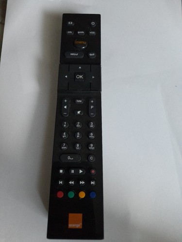 Télécommande orange - télécommande,