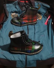 New Dr. Martens 1460 Tartan