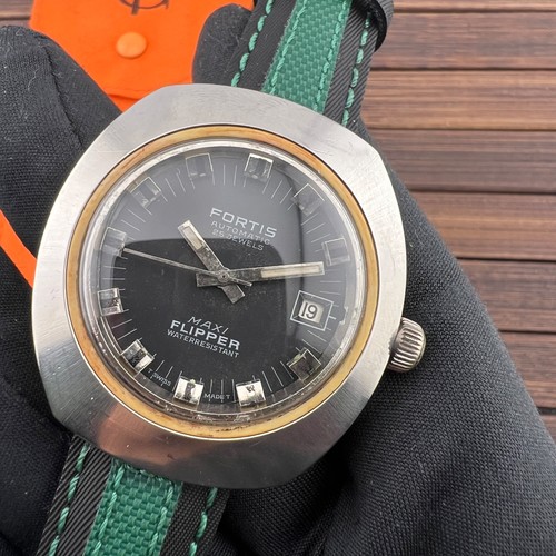 Fortis maxi flipper 1970 diver - fortis,