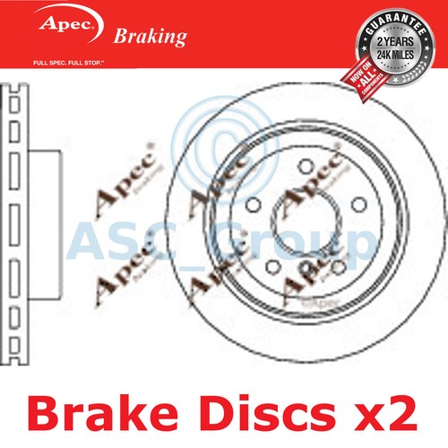 Apec braking 330mm ventilé - 2x,
