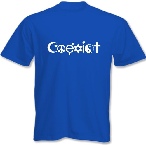Coexist shirt pour - t-shirt,