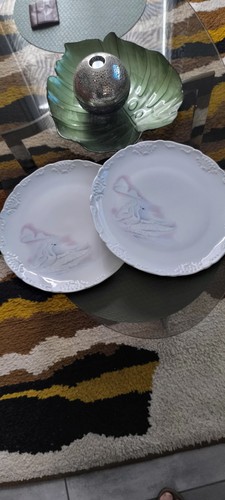 Lot deux plats - deux, ronds