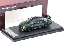1:64 Hélice Moteur Nissan Skyline GT-R R34 Nismo CRS Vert Foncé M63421