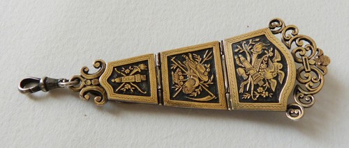 Chatelaine clavet porte - , montre