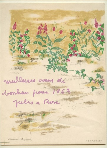 Cavailles jules lithographie - cavailles,