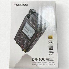 Enregistreur PCM linéaire TASCAM DR-100MKIII haute résolution audio portable ...
