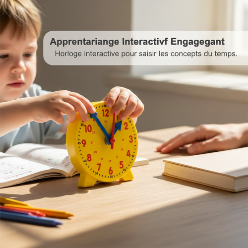 Horloge enfant apprentissage