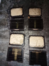 Lot 4 paniers TAXIPHOTE RICHARD 198 plaques stéréoscopiques PYRENEES 1903 43x107