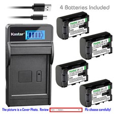 Kastar Battery LCD Charger for