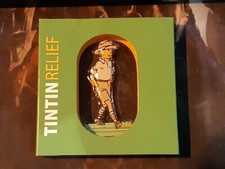 Figurine Tintin en relief en