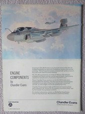 4/1983 PUB COLT CHANDLER EVANS GRUMMAN EA-6B PROWLER KEITH FERRIS ORIGINAL AD