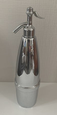 SUPERBE  SIPHON SYPHON A EAU DE SELTZ CHROME NICKEL