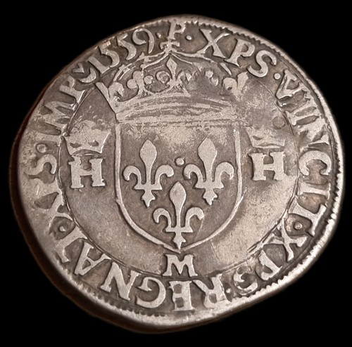 Teston françois 1559 - teston, ii