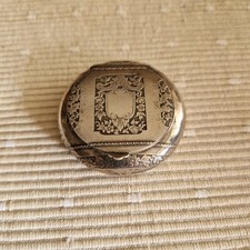 ancien Poudrier  Pilulier en