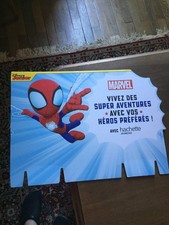 PLV MARVEL COMICS super aventures avec vos heros preferes 48 x 34 cm