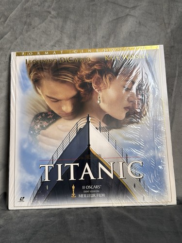 Titanic laser disc cdv vintage - titanic,