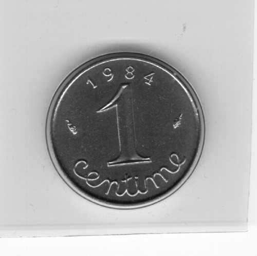 Centime 1984 épi fdc sous - Épi,