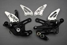 Platines / Commandes Reculées Racing Alu YAMAHA FZ8 N FZ-8N FZ-8 RN25 2010-2016