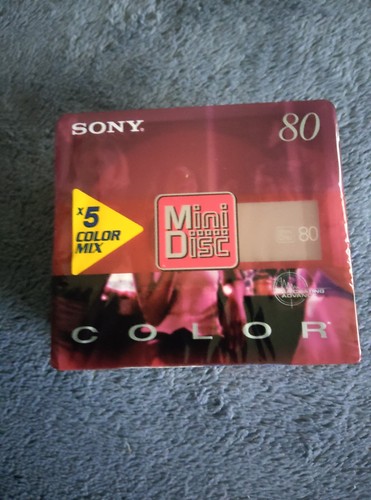 Minidiscs sony color 80 - minidiscs,